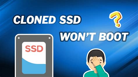 new cloned hard drive not showing system boot page files|cloning ssd hard drive not working.